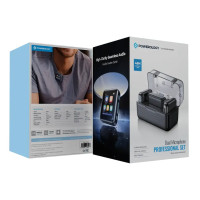 Powerology Dual Microphone Professional Set - Black (OPEN BOX) 